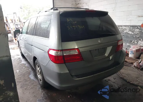 2006 Honda Odyssey Ex-L from USA, damaged, VIN 5FNRL38716B107716